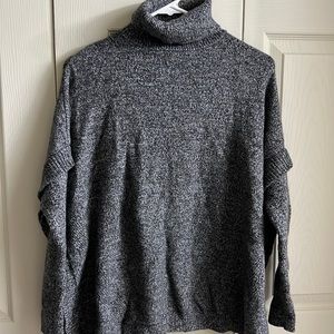small, gray slightly used turtle neck sweater! perfect for winter/fall